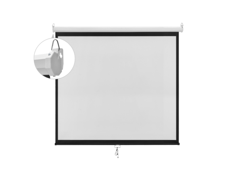 Projector Screen: Vertex VX-PS-160M 89" 160x160cm 160°